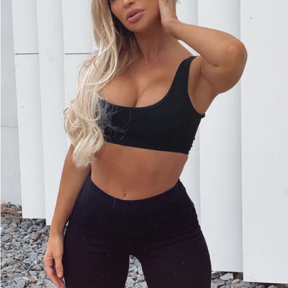 Fashion Nova Black Bike Shorts